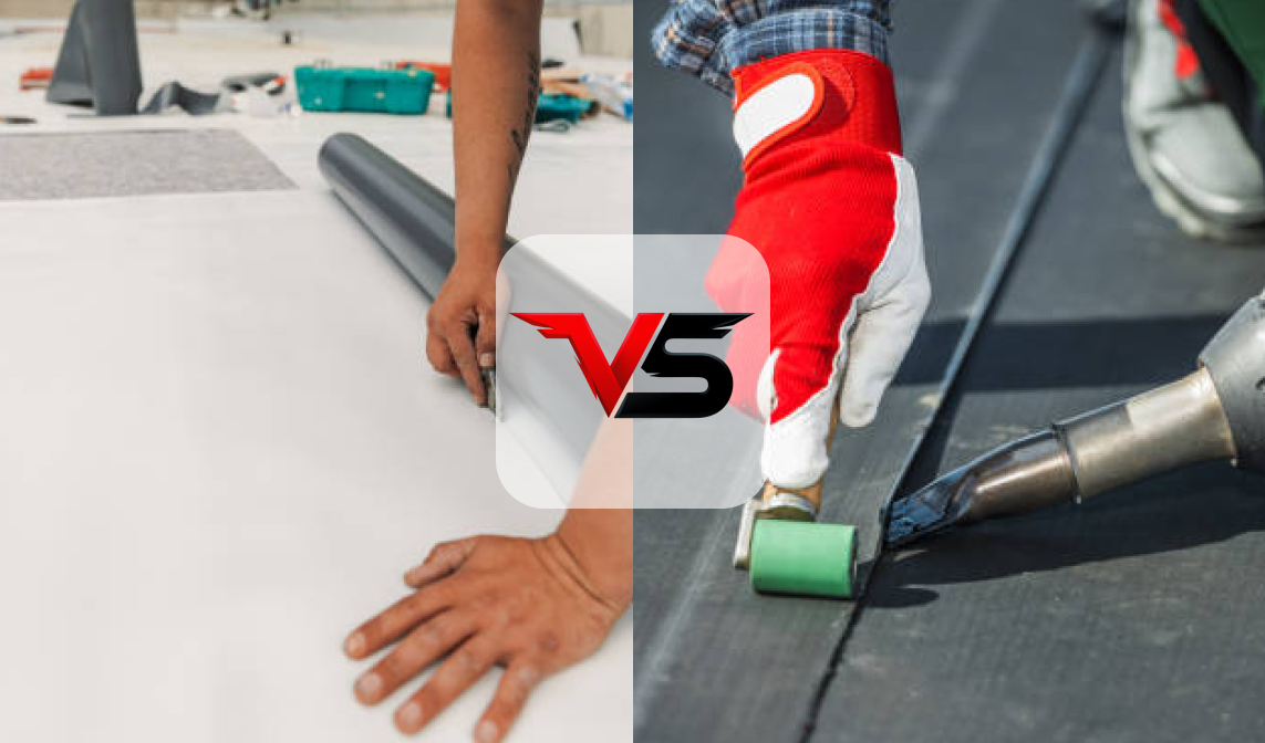 Comparison of TPO, EPDM, and Modified Bitumen flat roofing systems